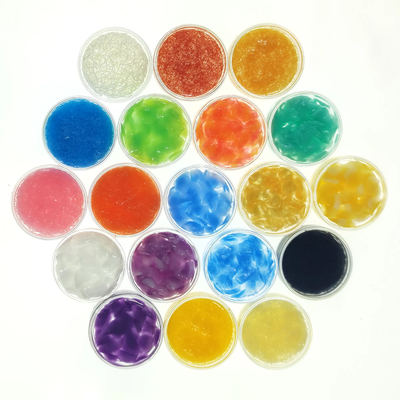 Colored PETALS Wet Round Spheres Cosmetics Raw Materials