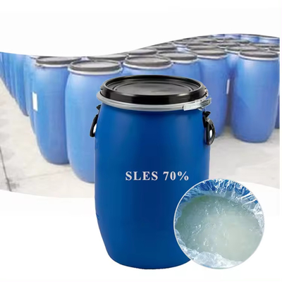 70% Sodium Laurylether Sulfate  SLES C12H26Na2O5S for Industrial Cleaning