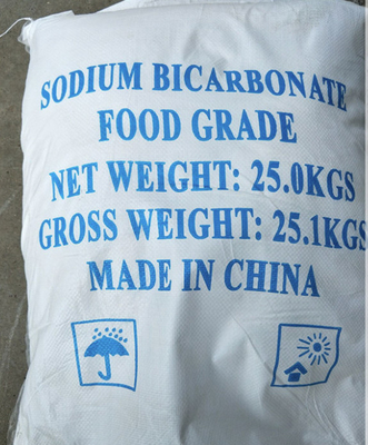 Food Grade Baking Soda Edible Alkali Sodium Bicarbonate 25kg / Bag