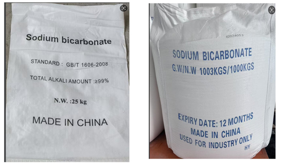 25kg 50kg 1000kg Packing Baking Soda Wholesale Sodium Bicarbonate