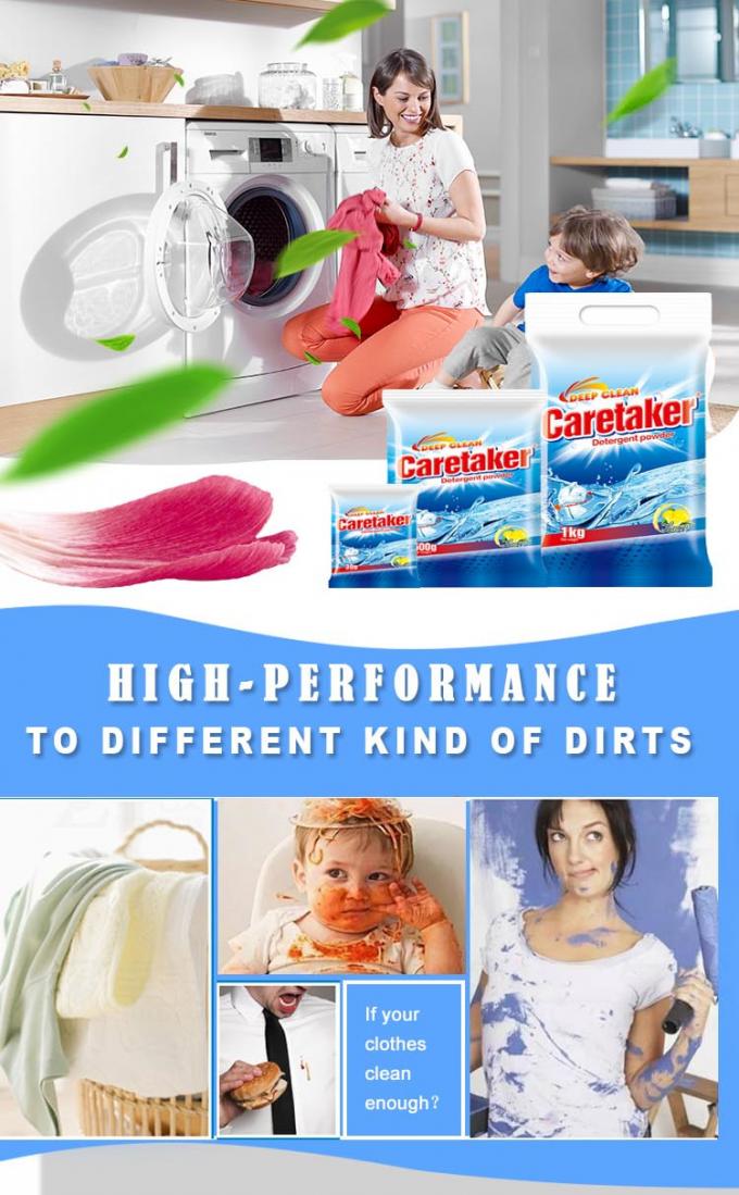 420g/Ml Density White Wash Detergent Powder Laundry Eco Washing Powder